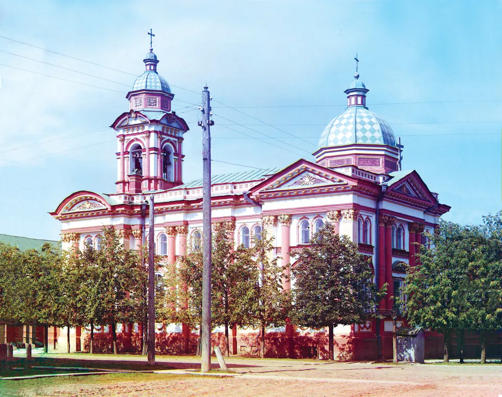 Церковь Марии-Магдалины. Фото Прокудина-Горского / The Maria-Magdalene’s Church